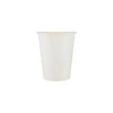 White Single Wall Paper Cups